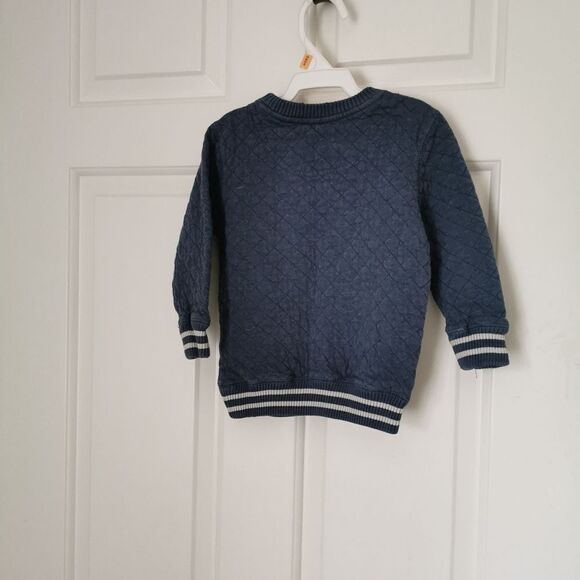 3/10 Joe Fresh quilted sweater size 2T - Picture 4 of 4
